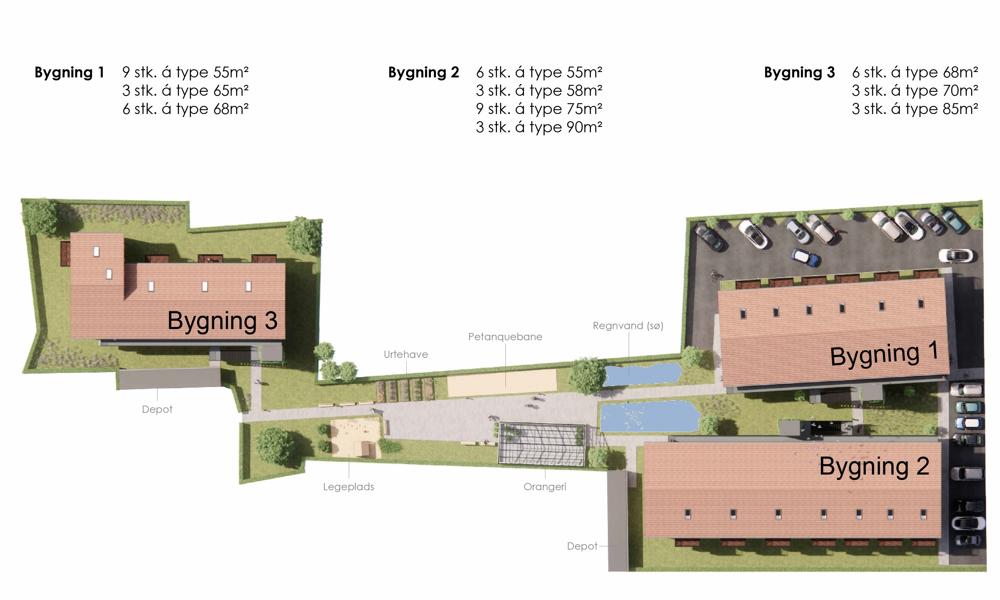 Beboerne kan samles mellem de tre længehuse, som udgør Valdemarsgård i Vordingborg. Beboerne kan samles mellem de tre længehuse, som udgør Valdemarsgård i Vordingborg.