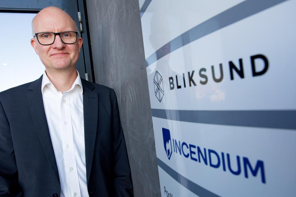 Thomas Baun grundlagde i 2009 firmaet Incendium. Efter norsk opkøb har firmaet nu skiftet navn til Bliksund, hvis videoløsning også bruges på bl. a. alle norske alarmcentraler. <i>Foto: Bo Lehm</i>