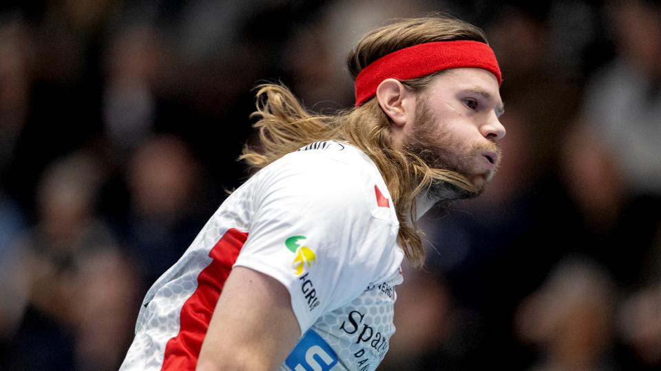 Mikkel Hansen hamrede otte scoringer i kassen mod BSH og assisterede derudover til fem af holdkammeraternes mål. <i>Foto: Lars Pauli</i>
