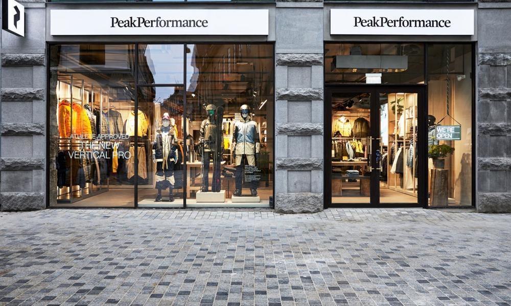 Köpenhamn är först ut med Peak Performance nya koncept. 