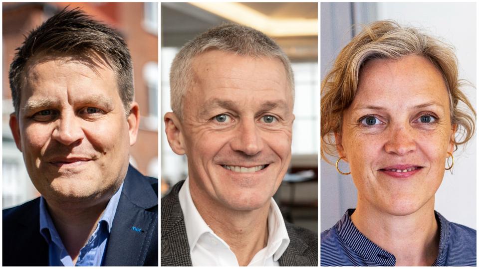 Der er blandede meninger til nyt kæmpebyggeri blandt nogle af Skagens mest kendte institutioner. Fra venstre: René Zeeberg, Toppen af Danmark, Tom Boye, Ruths Hotel og Lisette Vind Ebbesen, Skagens Kunstmuseer. <i>Fotocollage</i>