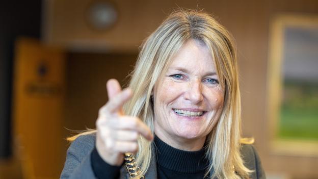 Birgit Hansen hader konflikter. <i>Foto: Bente Poder</i>