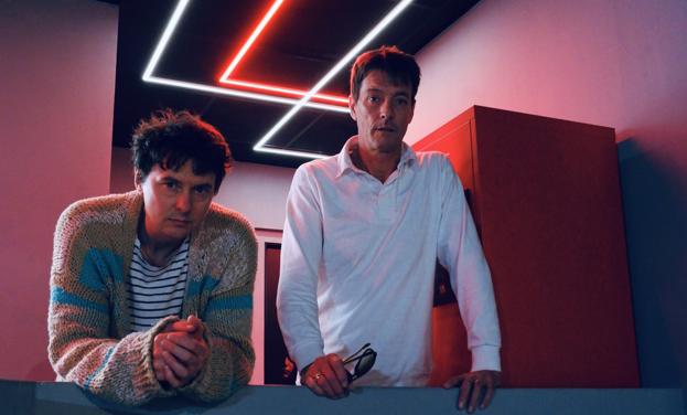 Panda Bear (Noah Lennox) og Sonic Boom (Peter Kember) går langt tilbage som venner og samarbejdspartnere, og for seks år siden flyttede Sonic Boom fra England til Portugal for - i det mindste delvist - at være tættere på Panda Bear. <i>Foto: Ian Witchell</i>