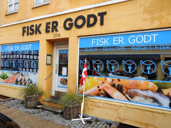 Fisk Er Godt i Nørregade i Hjørring er den fysiske fiskebutik, der er med i webshoppen www.netfisk.dk