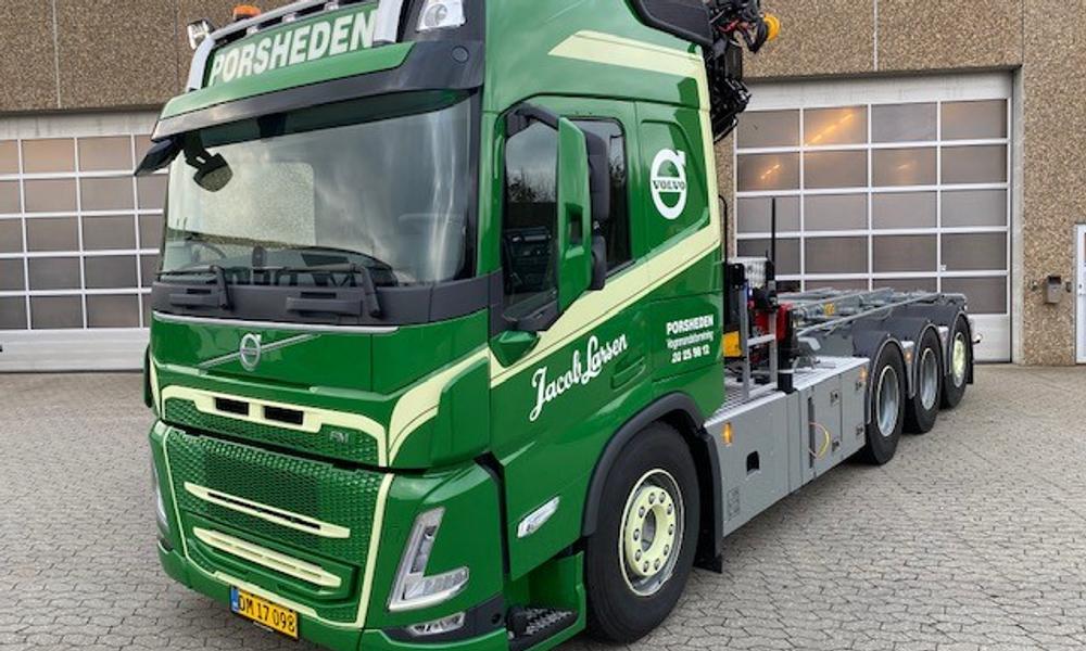 Volvo FM 500 er leveret til Porsheden Vognmandsforretning i Nibe. Volvo FM 500 er leveret til Porsheden Vognmandsforretning i Nibe.