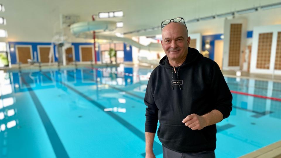 1. oktober 2022 tog 62-årige Per Nielsen over som leder af Sydthy Kur- og Svømmebad. <i>Foto: Carsten Hougaard</i>