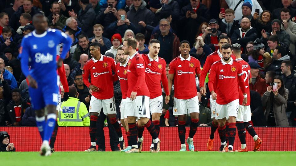 Christian Eriksen hjalp Manchester United til sejr i FA Cuppens tredje runde. <i>Carl Recine/Reuters</i>
