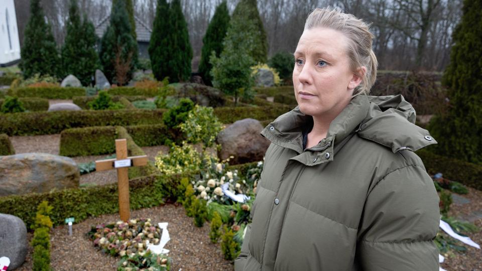Rikke Andersens far døde i november 2022. Rikke føler, at hjemmeplejen har svigtet sit ansvar og står nu frem for at forhindre lignende fremover. <i>Foto: Bente Poder</i>