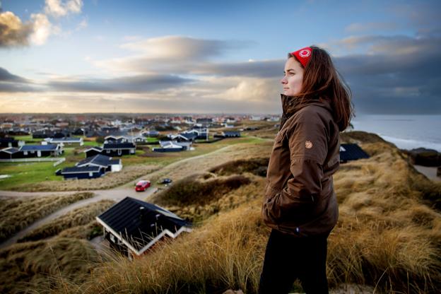 Anne Svejgård Lund voksede op på en gård i Ingstrup i Løkken. Hun er uddannet producer og instruktør fra The National Film and Television School i London, men flyttede hjem til Vesterhavet i 2017. <i>Foto: Torben Hansen</i>
