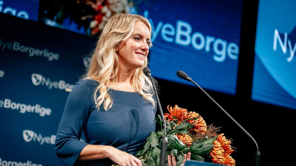 Pernille Vermund har siddet i Folketinget siden 2019, hvor hun førte Nye Borgerlige ind i tinget. (Arkivfoto). <i>Emil Helms/Ritzau Scanpix</i>