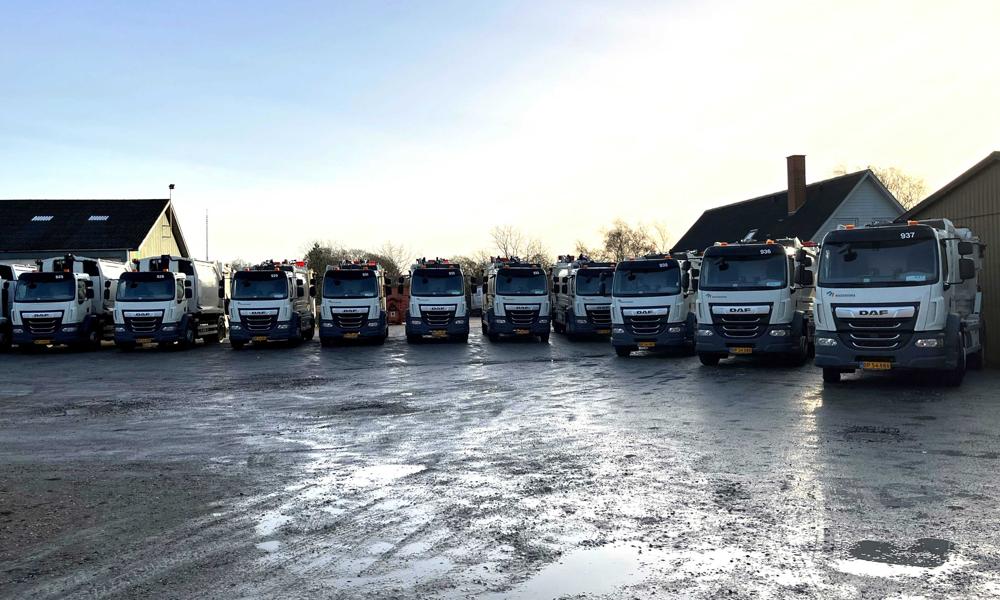 Urbasers nye renovationsbiler på Djursland er af typen DAF LF 260 4x2 FA. Urbasers nye renovationsbiler på Djursland er af typen DAF LF 260 4x2 FA.
