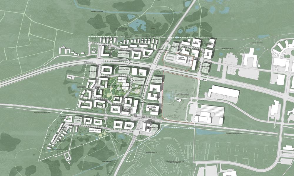 Byen Kildedal i Ballerup Kommune bliver på 44 hektar og får boliger, erhverv, butikker, daginstitutioner, kulturtilbud og et bevægelseshus. De første byggeprojekter forventes at gå i jorden i 2024. 