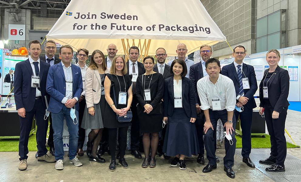 Svenska delegationen på Tokyo Pack 2022. Svenska delegationen på Tokyo Pack 2022.