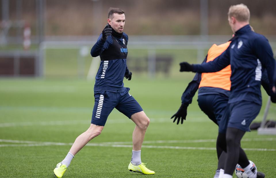 Jordon Mutch har 75 Premier League-kampe på sit CV. I disse dage viser han sig frem i Vendsyssel FF. <i>Foto: Bente Poder</i>
