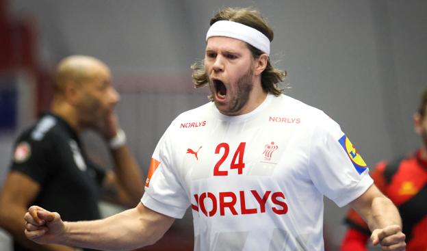 Bedømt på VM-premieren er Mikkel Hansen stadig et kæmpe aktiv for det danske landshold. <i>Foto: Andreas Hillergren/Tt News/Reuters/Ritzau Scanpix</i>
