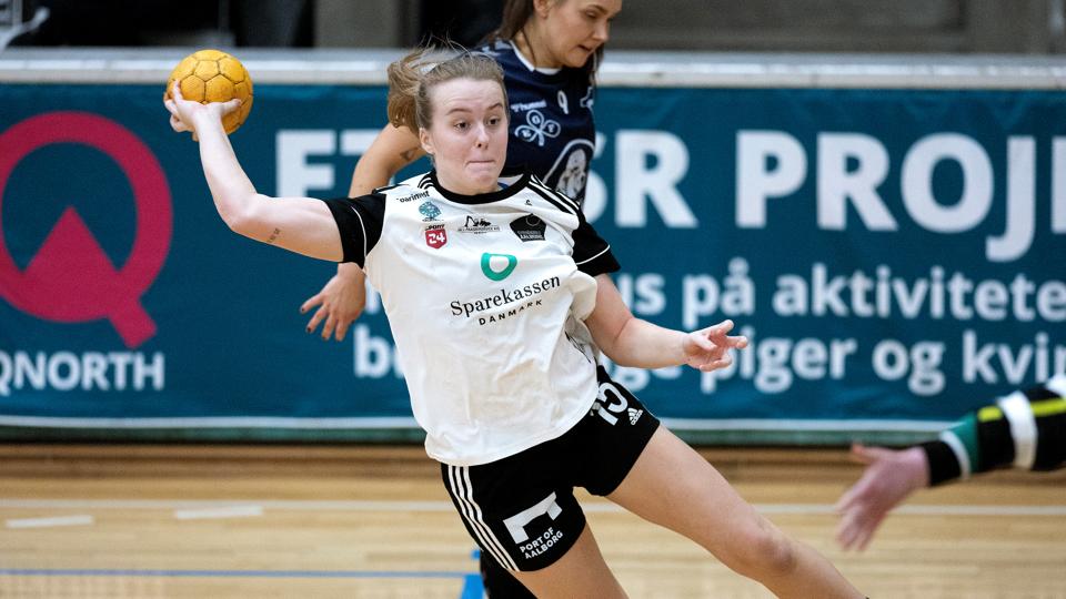 Astrid Lynnerup lynede fem gange for EH Aalborg før pausen. <i>Arkivfoto: Lars Pauli</i>