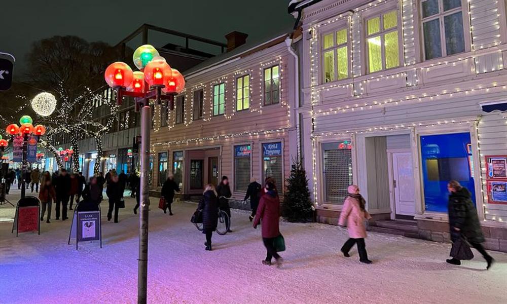 Restaurangtäta Prästgatan/Hamngatan i centrala Östersund där Klang Market ska etablera sig. Restaurangtäta Prästgatan/Hamngatan i centrala Östersund där Klang Market ska etablera sig.