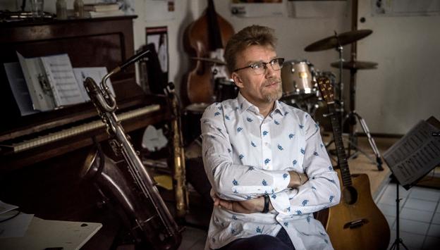 Fredrik Lundin er jazzanmelder ved Nordjyske, saxofonist og musiker i Tone of Voice Orchestra, der sidste år vandt DMA Jazz for årets vokaludgivelse. <i>Foto: Thomas Lekfeldt/Ritzau Scanpix</i>