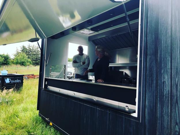 Peter Bertelsens knopskud - en foodtruck. Og har man lyst at følge vores rejse og produktudviklingen, ja, så kan man finde os der på de social medier, siger Peter Betelsen. <i>Privatfoto</i>