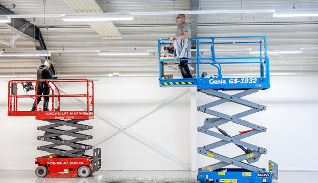 Arbejdet med at gøre den nye Maxi Zoo klar er i gang. <i>Foto: Lars Pauli</i>