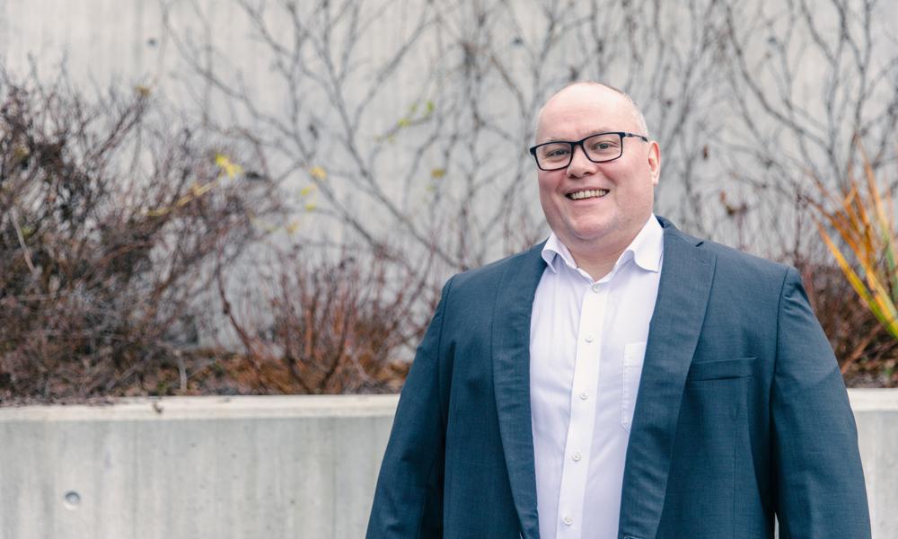 Marius Weydahl Berg, ny salgsdirektør og medlem af koncerndirektion i Cowi. Marius Weydahl Berg, ny salgsdirektør og medlem af koncerndirektion i Cowi.