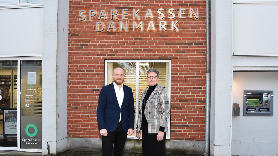 Casper Elefsen afløser 1. februar Dorte Vestergaard som afdelingsdirektør i Sparekassen Danmark i Brønderslev.