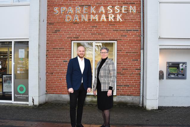 Casper Elefsen afløser 1. februar Dorte Vestergaard som afdelingsdirektør i Sparekassen Danmark i Brønderslev.