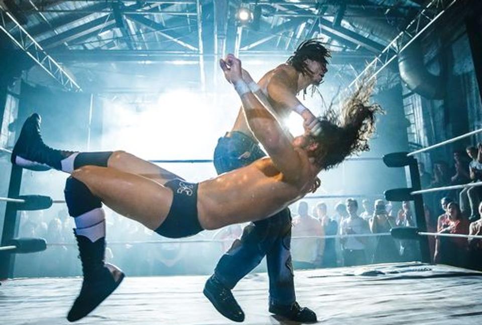 Man kan opleve et wrestling-show i Brønderslev 4. februar. <i>PR-foto: Peter Troest</i>
