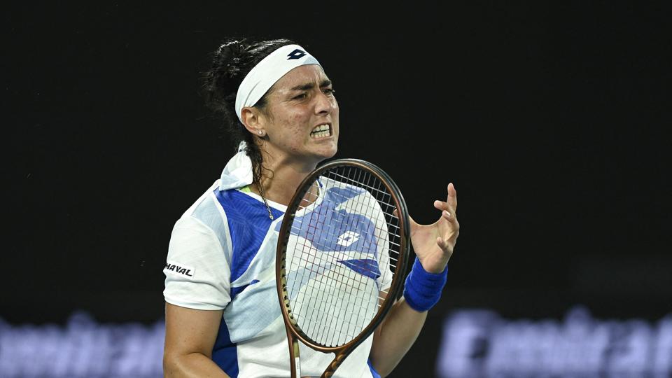 Ons Jabeur nåede finalen i både Wimbledon og US Open, men kunne ikke levere finale-hattricket i Melbourne. <i>Jaimi Joy/Reuters</i>