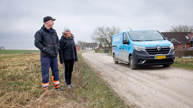 Trafikken går i dag ganske tæt forbi huset. <i>Foto: Bo Lehm</i>
