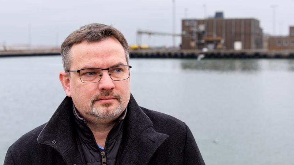 Efter en periode som konstitueret havnedirektør er Søren Zohnesen nu udnævnt som havnechef. <i>Foto: Bo Lehm</i>