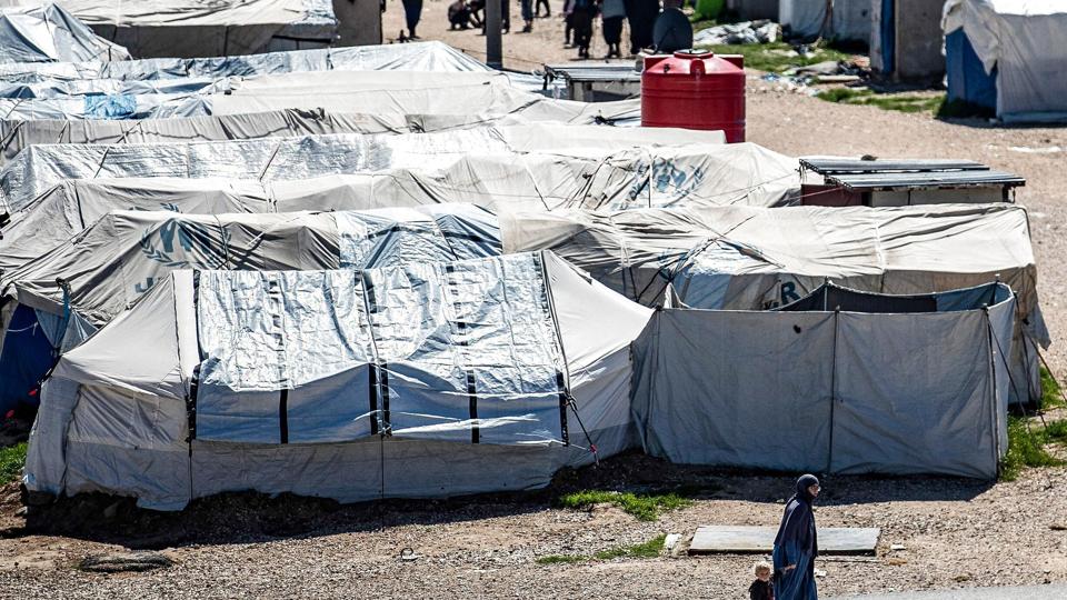 15 kvinder og 32 børn er blevet hjemtaget fra den kurdiskkontrollerede lejr al-Roj i Syrien. (Arkivfoto). <i>Delil Souleiman/Ritzau Scanpix</i>