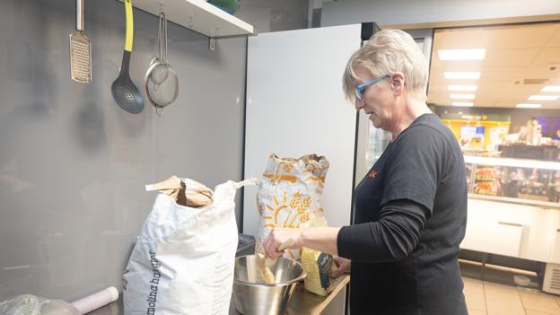 Hjemmebagt kage er også en del af det nye koncept. <i>Foto: Bente Poder</i>