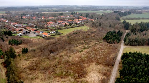 Grundejerforeningen Asgård, der grænser op til naturområdet, som der er overvejelser om at udstykke til boliger <i>Foto: Lars Pauli</i>