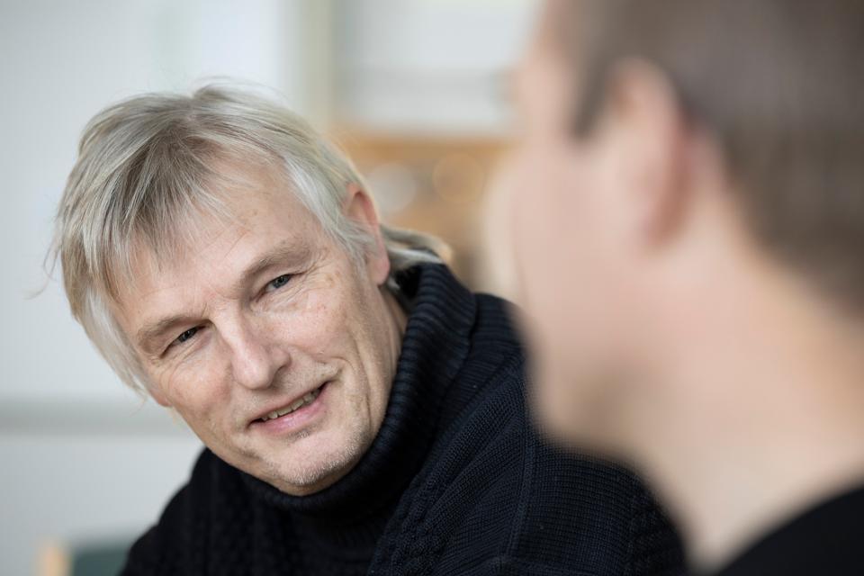 Troels Bergholt har været skoleleder siden starten på friskolen i 2016. <i>Foto: Claus Søndberg</i>