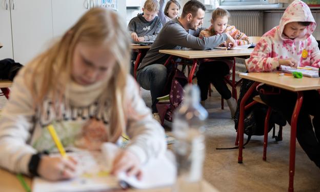 Fredag fejres det, at Overskole Friskole og Børnehuset har nået 100 børn. <i>Foto: Claus Søndberg</i>
