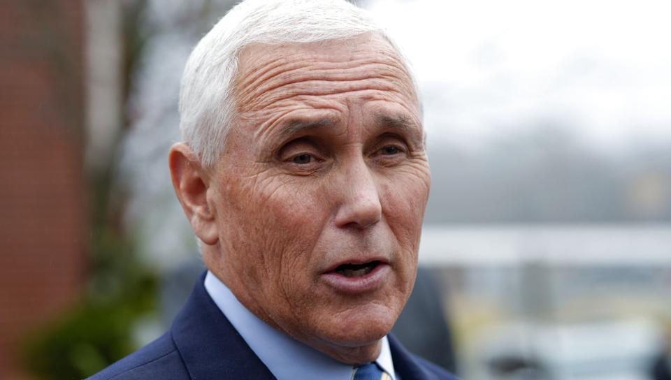 Mike Pence var vicepræsident i USA fra 2017 til 2021, mens Donald Trump var præsident. (Arkivfoto) <i>Meg Kinnard/Ritzau Scanpix</i>
