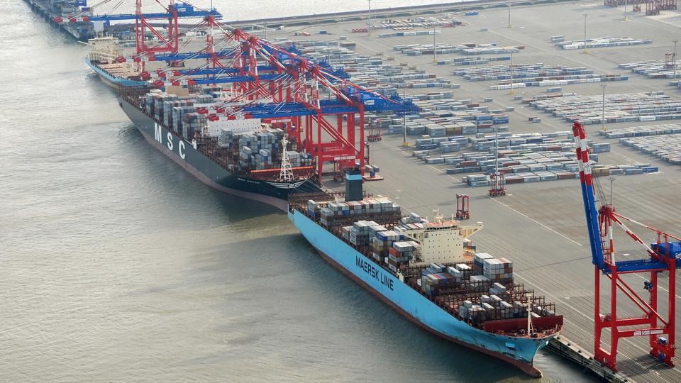 Mærsk og den schweiziske konkurrent MSC afslutter langt samarbejde fra 2025. (Arkivfoto). <i>Ingo Wagner/Ritzau Scanpix</i>