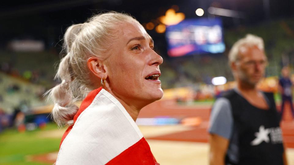 Ida Karstoft vandt EM-bronze på 200 meter i 2022, men må nu holde pause på grund af smerter i akillessenen. (Arkivfoto). <i>Kai Pfaffenbach/Reuters</i>