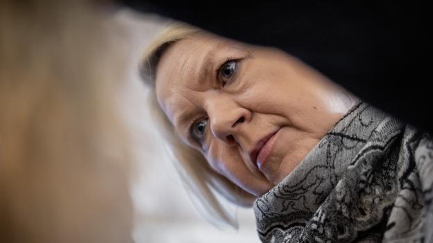 Bettina Hellmich sværger til makeup-mærket Rouge. <i>Foto: Martin Damgård</i>
