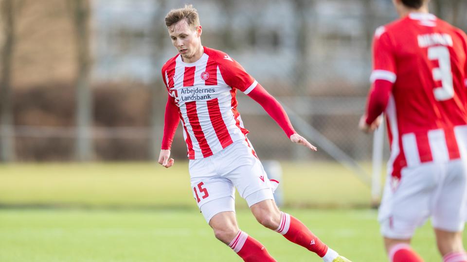 Anders Hagelskjær og AaB skulle søndag have testet formen mod irske Derry City. <i>Arkivfoto: Lars Pauli</i>