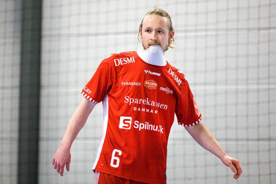 Andreas Væver har været klubløs siden sidste sommer, men i januar har han så småt genoptaget håndboldkarrieren ved at træne med i Aalborg Håndbold. <i>Foto: Torben Hansen</i>