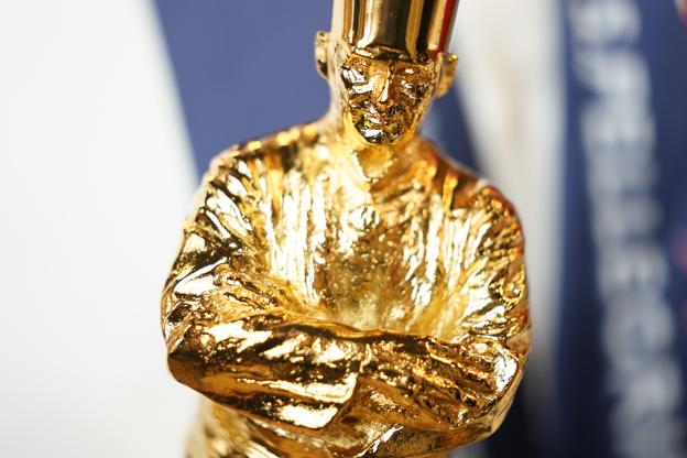 Vindetrofæet fra Bocuse d'Or i franske Lyon, det uofficielle VM for kokke. <i>Foto: Ida Marie Odgaard/Ritzau Scanpix</i>