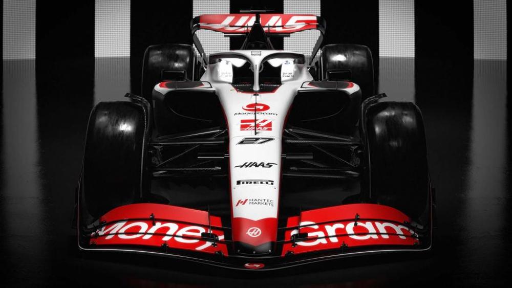 Den nye racer, VF-23 for MoneyGram Haas F1 Team.  Den nye racer, VF-23 for MoneyGram Haas F1 Team.