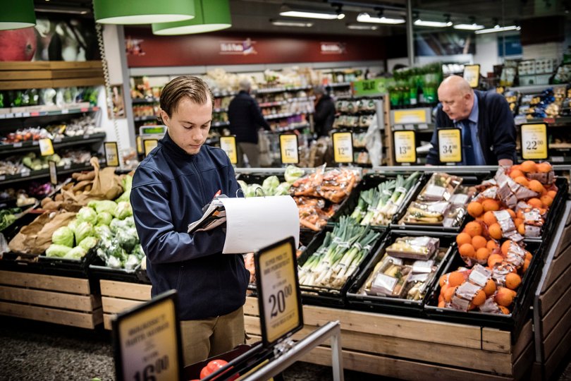 Udover at samle sine kæder skrotter Coop sin satsning på levering af dagligvarer online. Samlet betyder planen, at der skal skæres 600 stillinger. <i>Foto: Thomas Lekfeldt/Ritzau Scanpix</i>