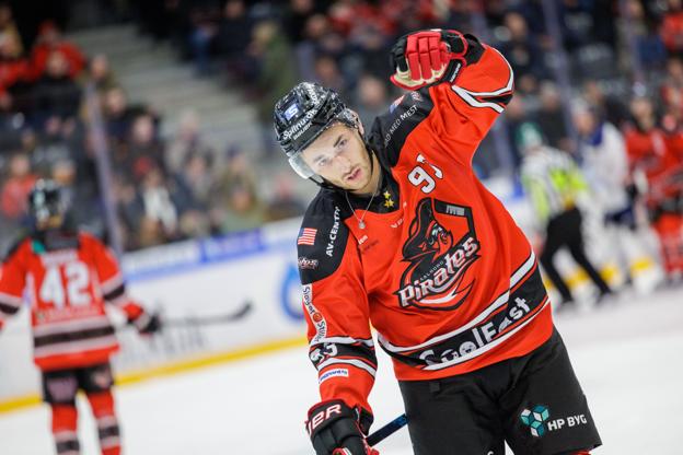Matt Salhany kunne juble over scoringen til 2-0 mod Rungsted. Hans blot anden fuldtræffer siden ankomsten i starten af januar. <i>Arkivfoto: Henrik Bo</i>