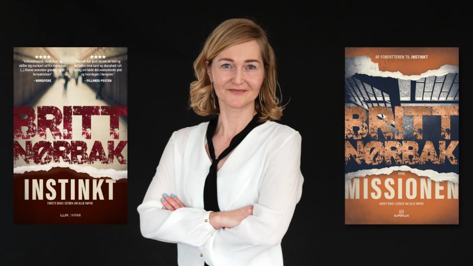 Britt Nørbak har begået en spændende opfølger til sin debutkrimi - atter med udgangspunkt i Aalborg. <i>PR-foto</i>