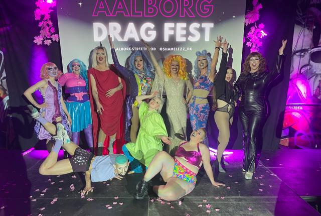 Du kan opleve dragstjerner fra hele landet, når der er Aalborg Drag Fest til april.
