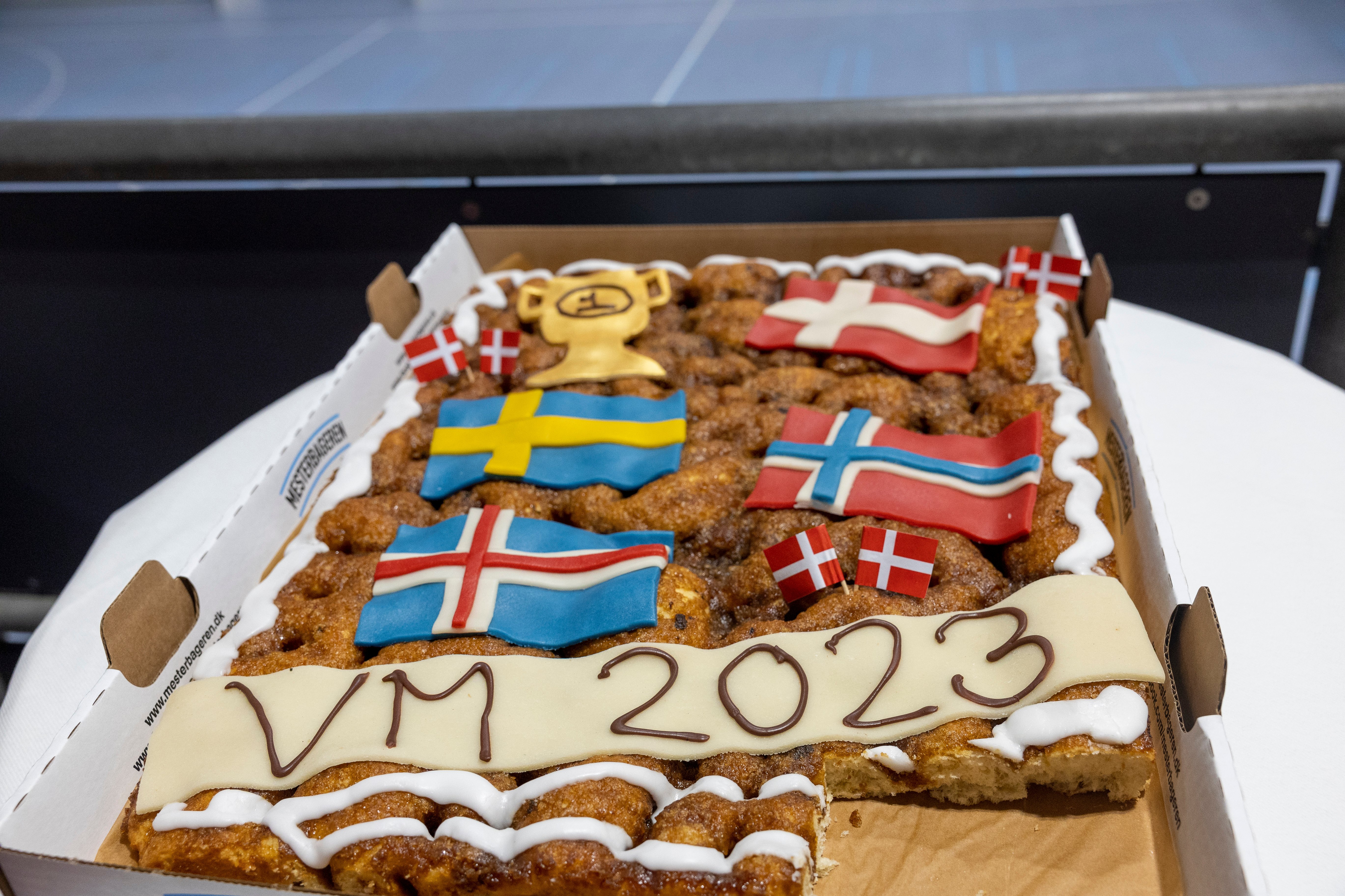 Se billederne: Guldstøvet lagde sig ved verdensmestrenes hjemkomst
