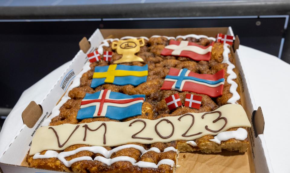 Aalborg Håndbolds verdensmestre var torsdag tilbage i arbejdstøjet i klubben. <i>Foto: Kim Dahl Hansen</i>